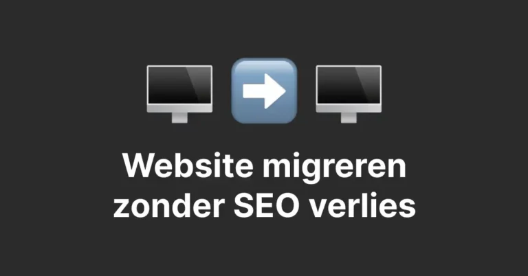 Website migreren zonder SEO verlies: checklist